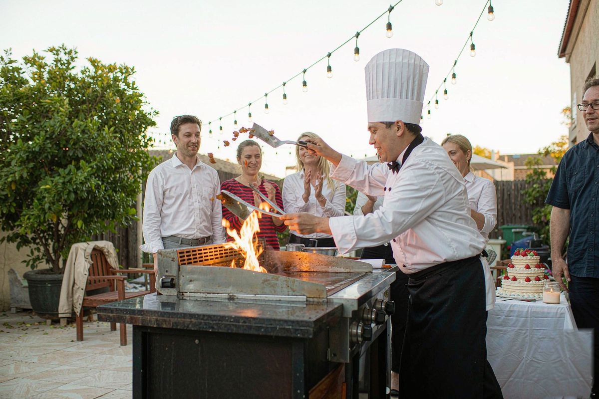 Birthday Parties hibachi catering in Orange County