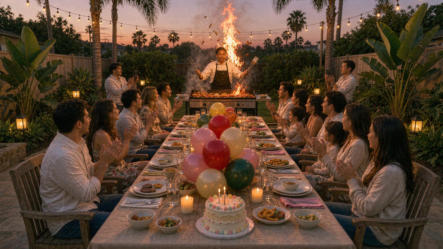 How to Plan a Hibachi Birthday Party at Home (Ideas for All Ages)